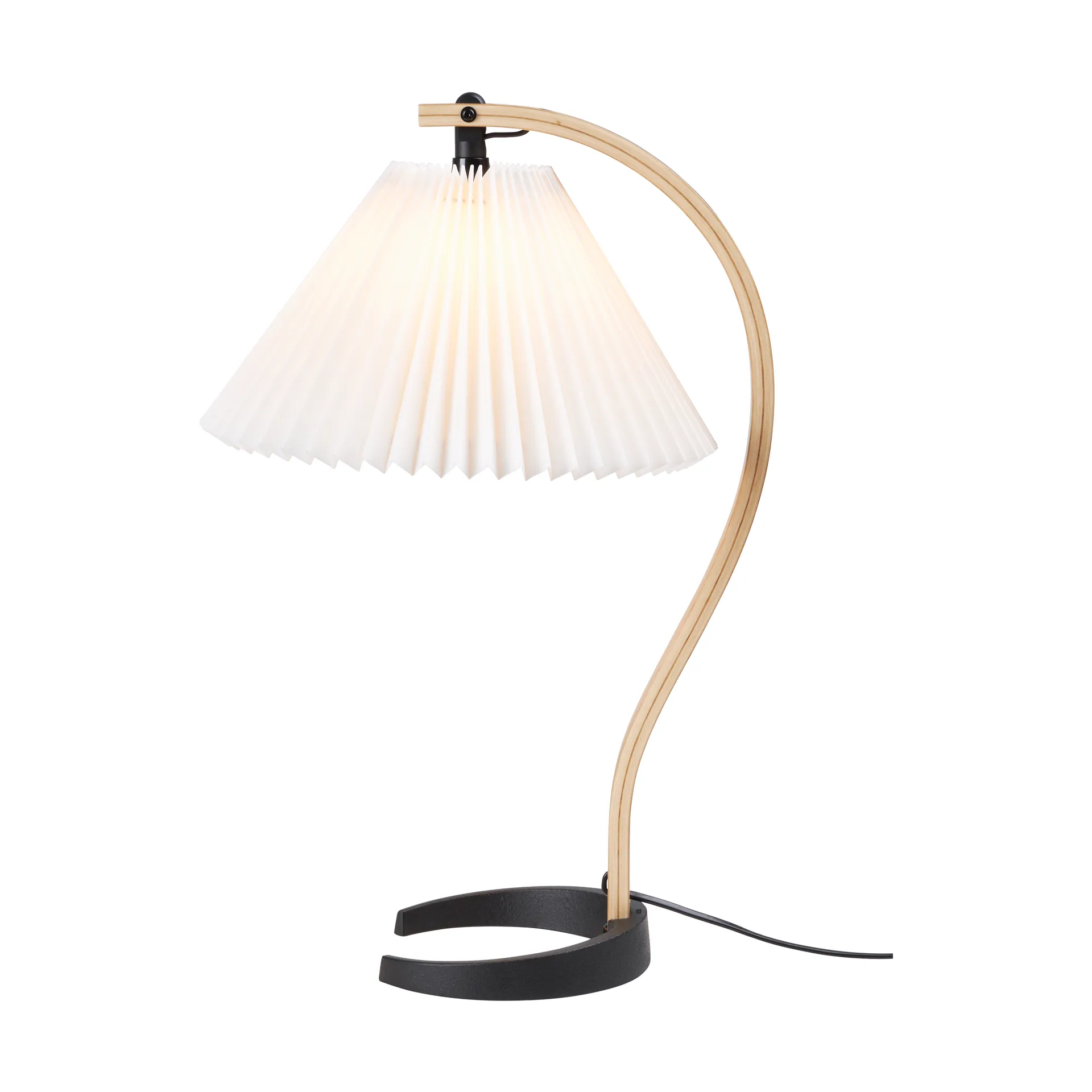 Lampa stołowa Timberline, Oak-birch-white GUBI