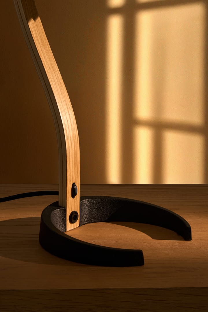 Lampa stołowa Timberline, Oak-birch-white GUBI