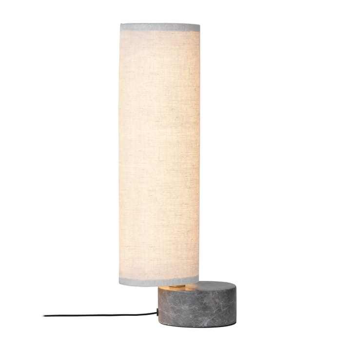 Lampa stołowa Unbound, Płótno-szary marmur GUBI