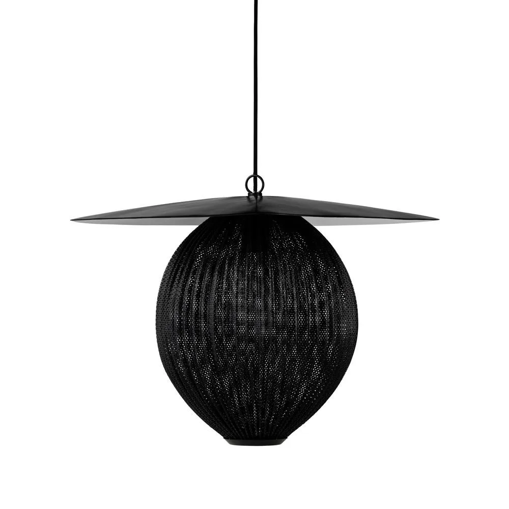 Lampa sufitowa Satellite large, midnight black (czarny) GUBI