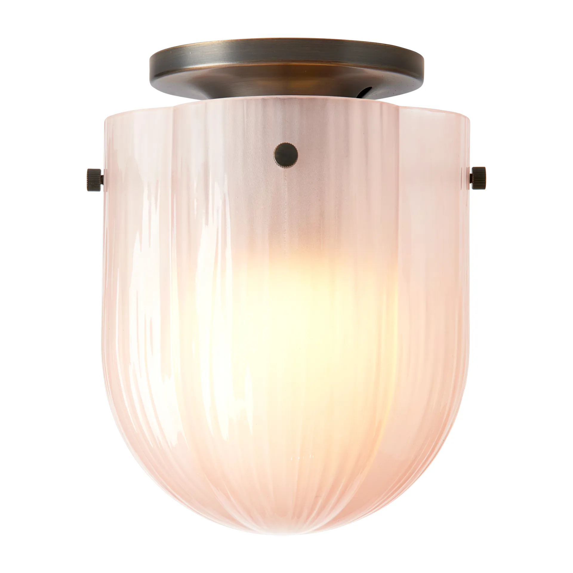 Lampa sufitowa Seine Ø17,2 cm, Brass-coral GUBI