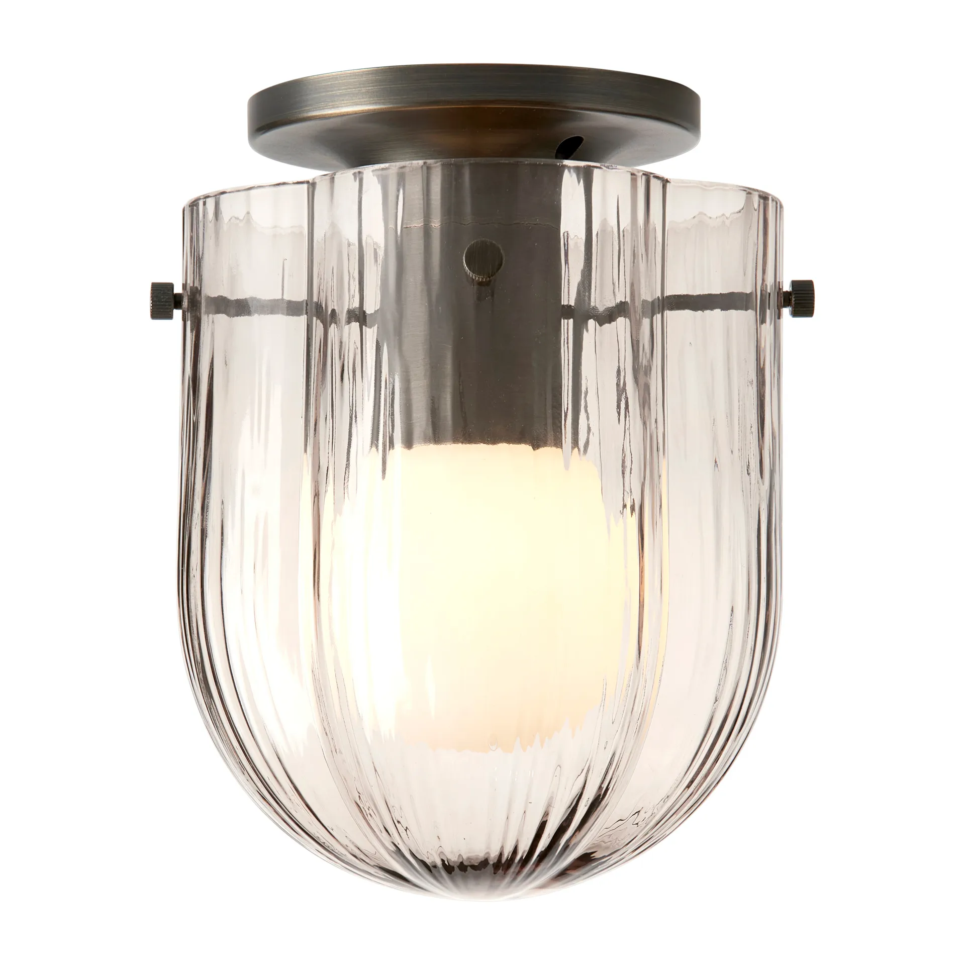 Lampa sufitowa Seine Ø17,2 cm, Brass-smoke GUBI