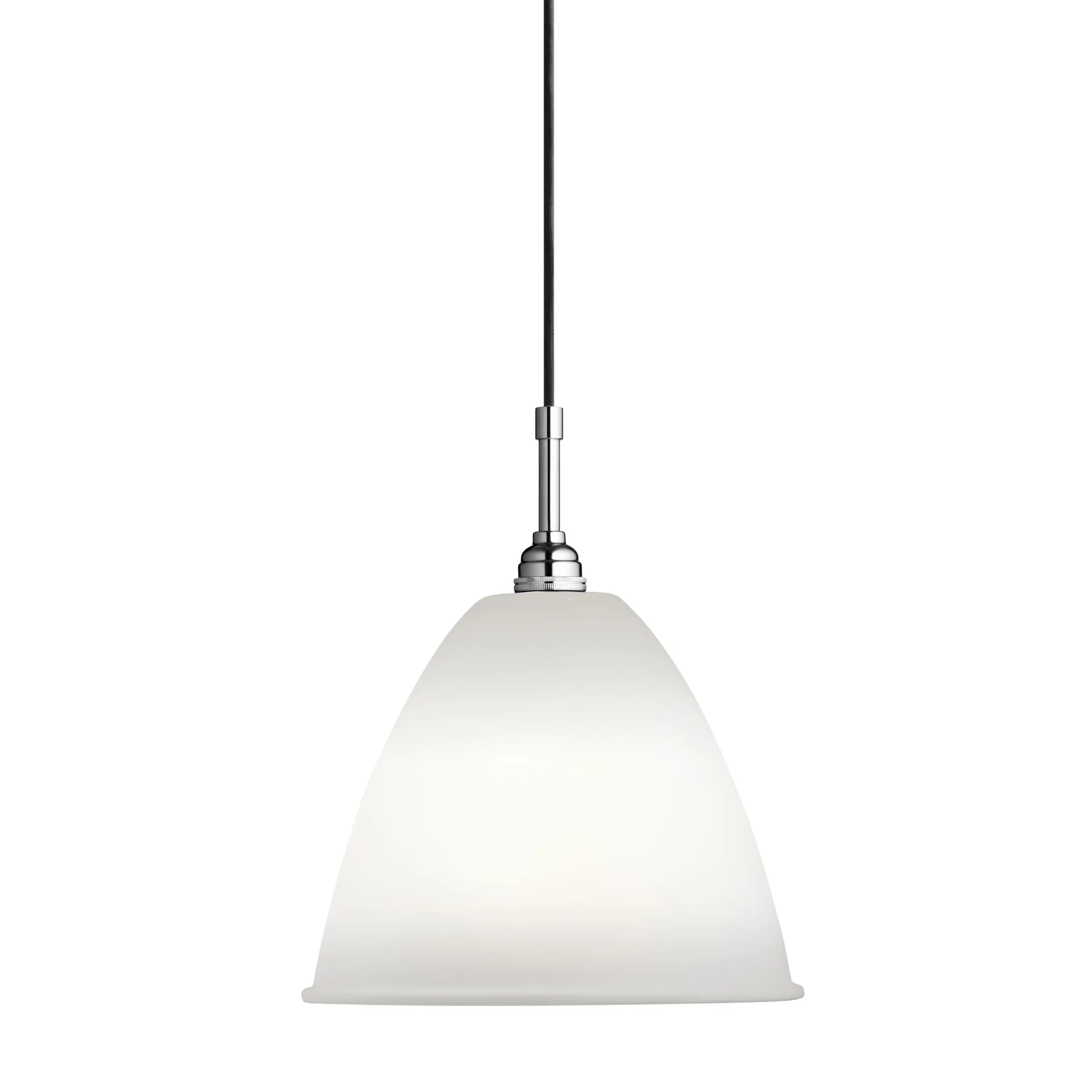 Lampa wisząca Bestlite BL9M, porcelana kostna - chrom GUBI