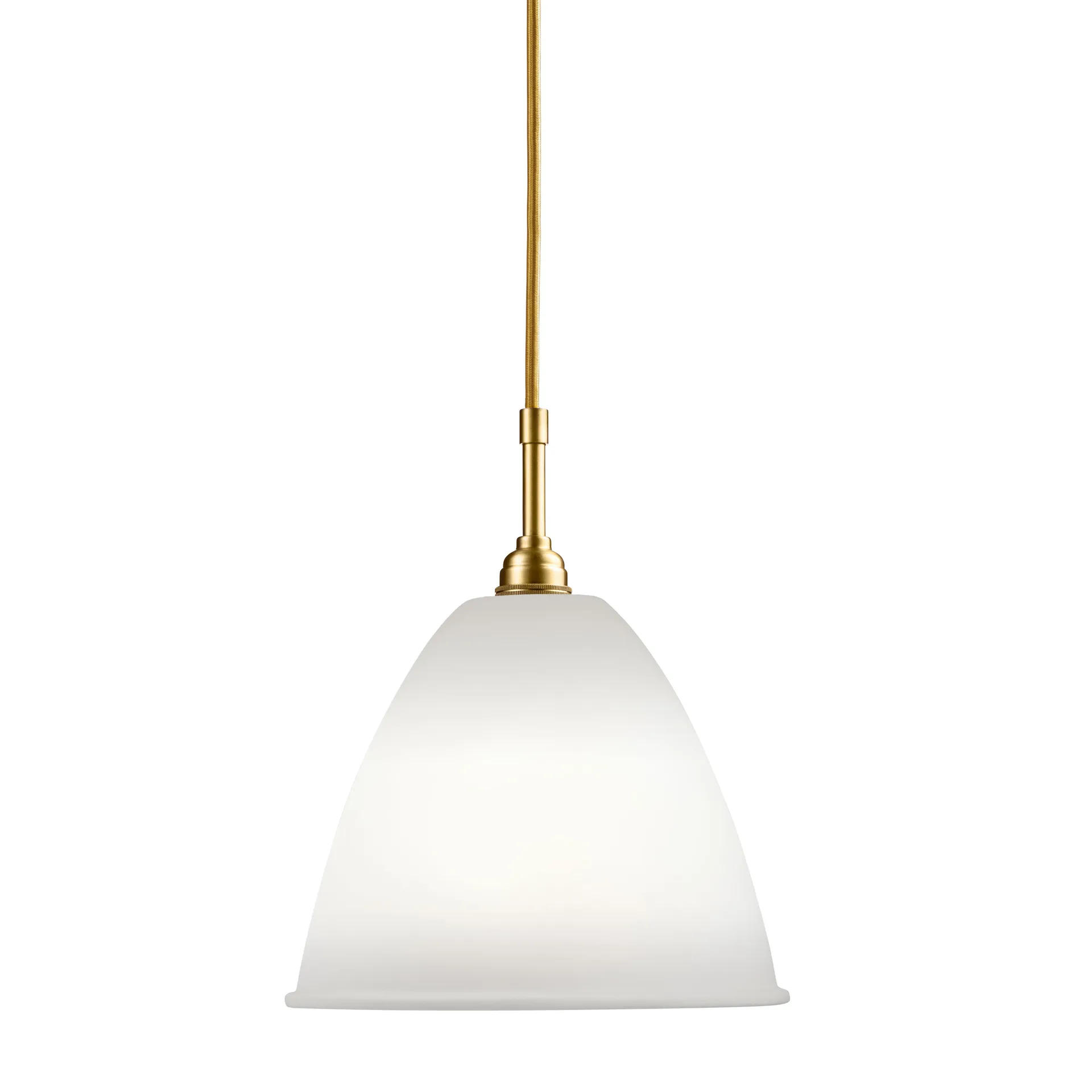 Lampa wisząca Bestlite BL9M, porcelana kostna - mosiądz GUBI