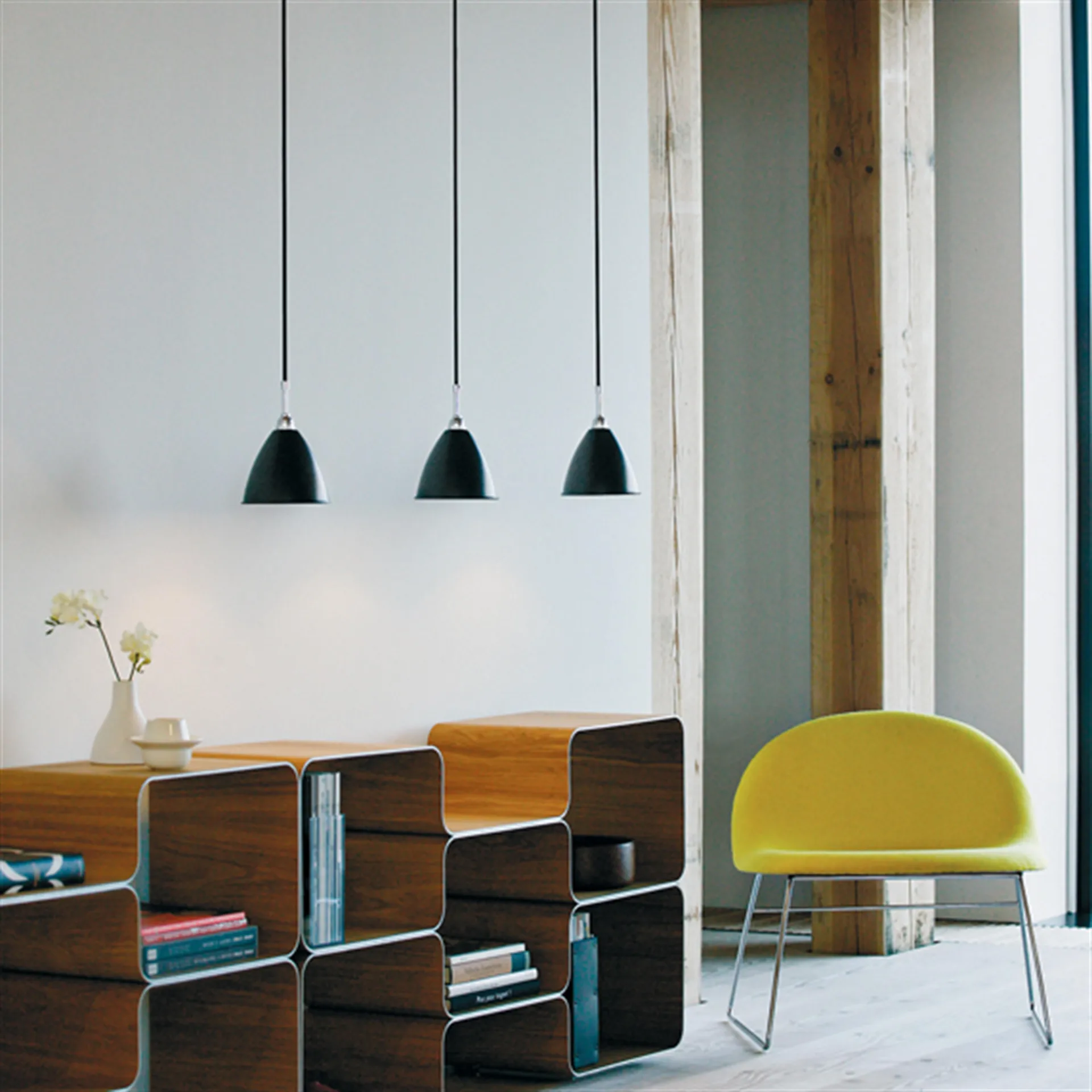 Lampa wisząca Bestlite BL9S, czarny - chrom GUBI