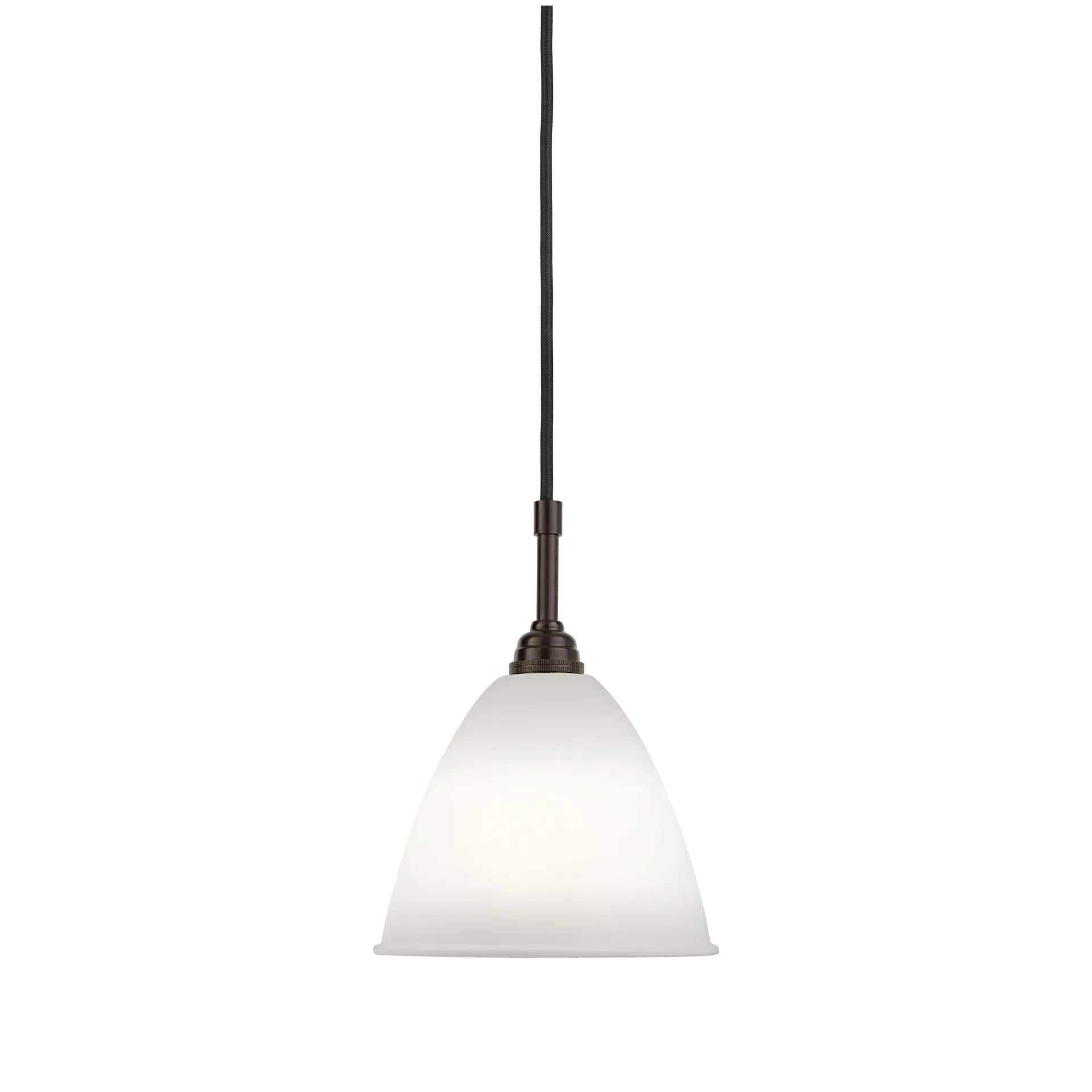 Lampa wisząca Bestlite BL9S, porcelana kostna - czarny GUBI