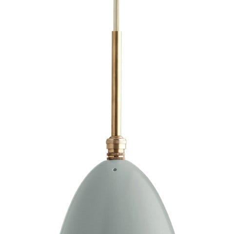 Lampa wisząca Gräshoppa, niebiesko - szary GUBI