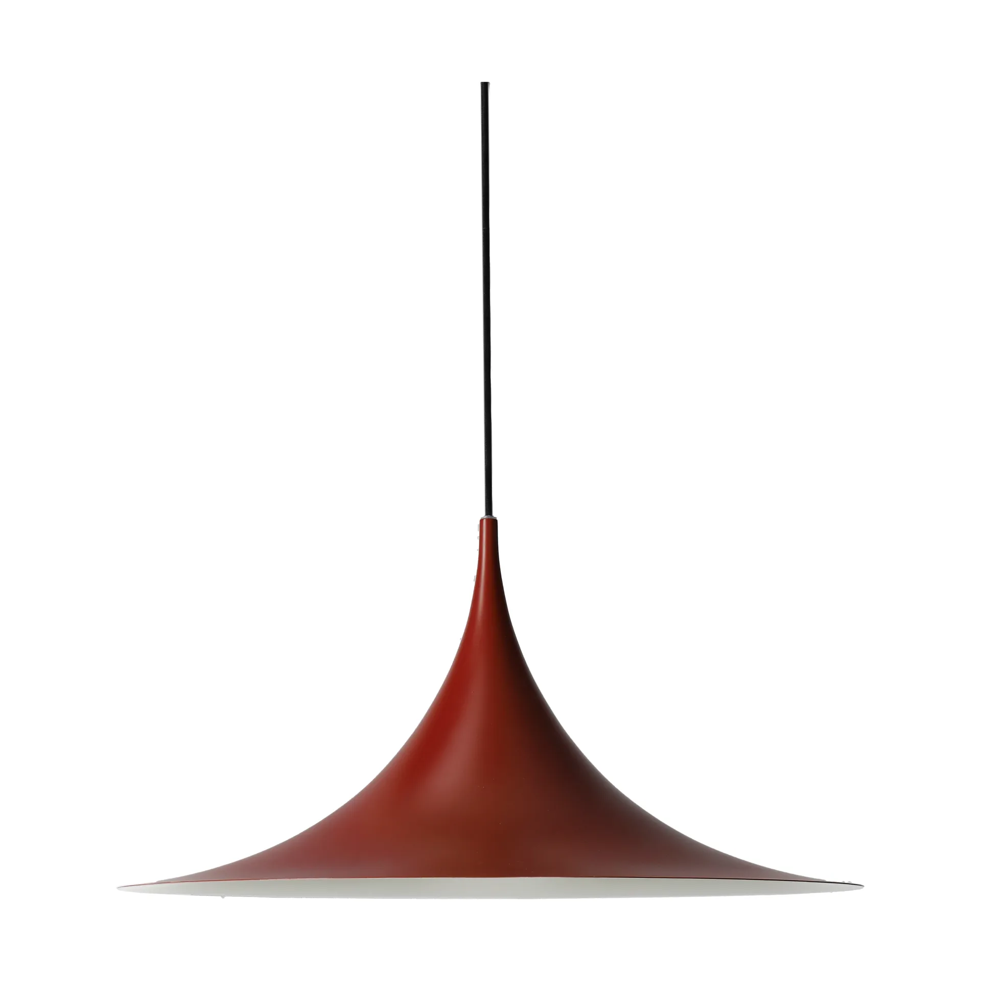 Lampa wisząca Semi Ø 47 cm, Special Edition Auburn Red semi matt GUBI