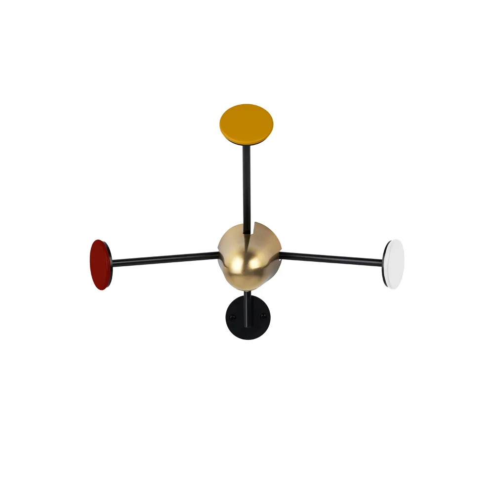 Matégot wieszak, ochre/multi GUBI