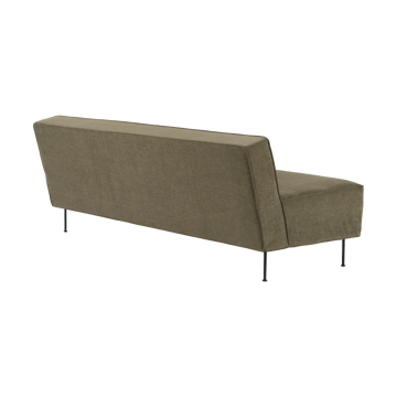 Modern Line kanapa 180x83x70 cm - Belsuede special FR 002-black - GUBI