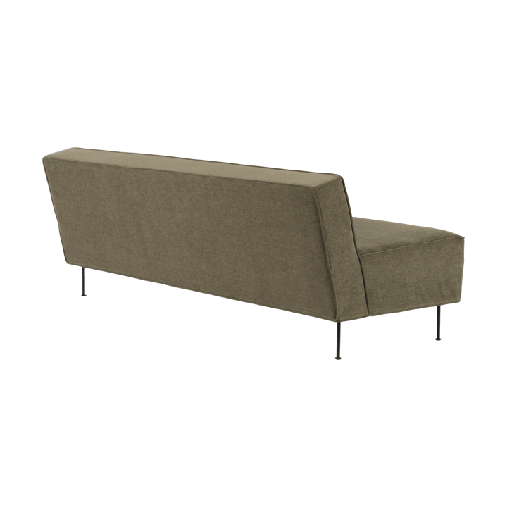 Modern Line kanapa 180x83x70 cm - Belsuede special FR 002-black - GUBI