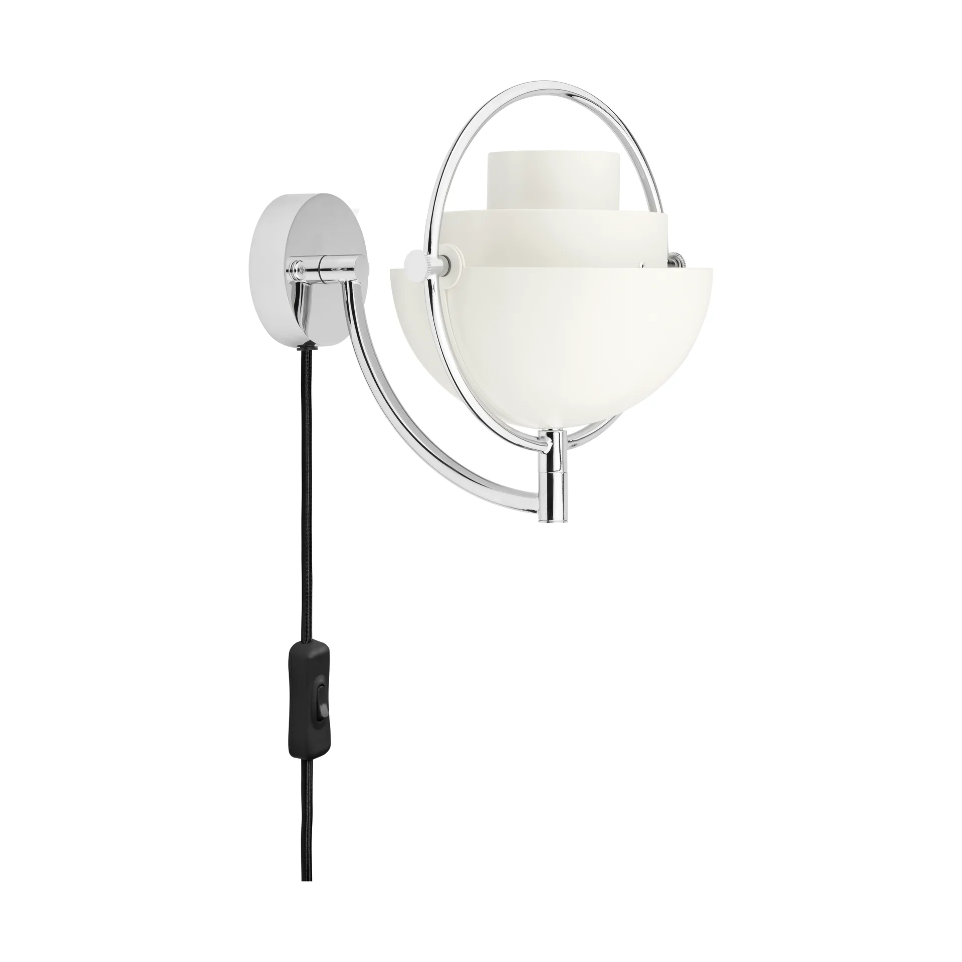 Multi-Lite kinkiet, Biało-chromowany GUBI