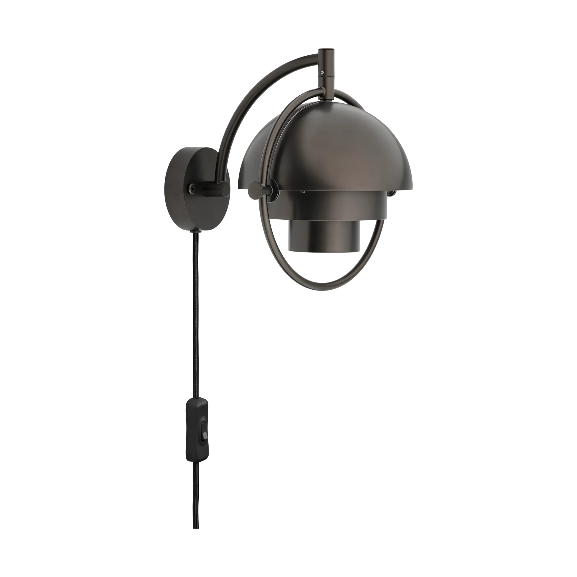 Multi-Lite kinkiet, Czarny GUBI