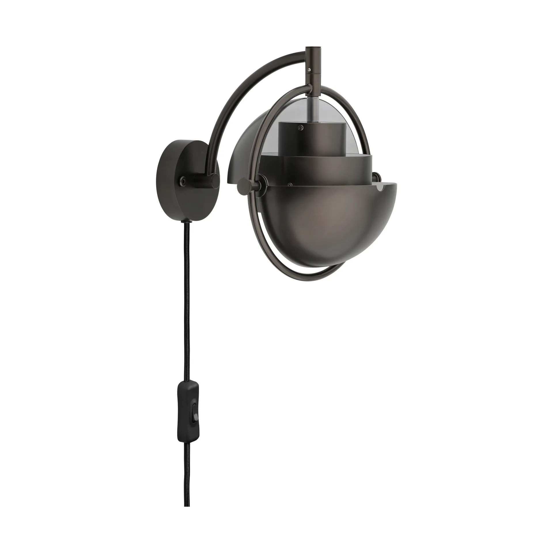 Multi-Lite kinkiet, Czarny GUBI