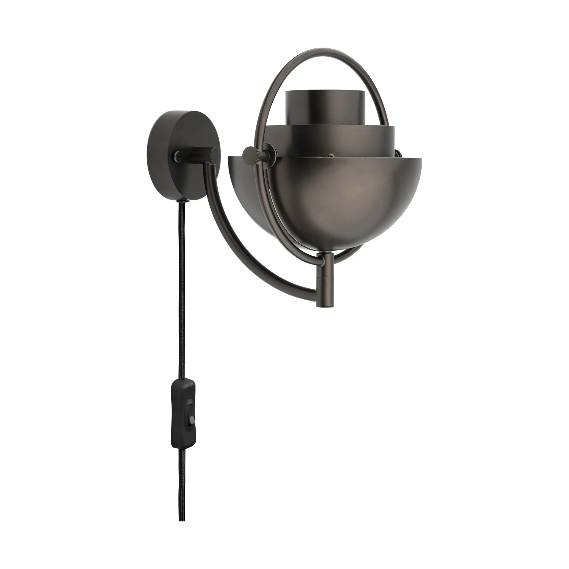 Multi-Lite kinkiet, Czarny GUBI