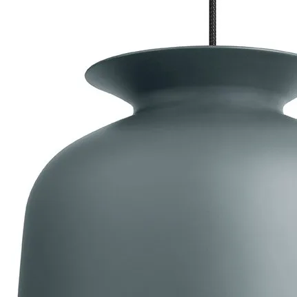 Okrągła lampa sufitowa duża, pigeon grey (jasnoszary) GUBI