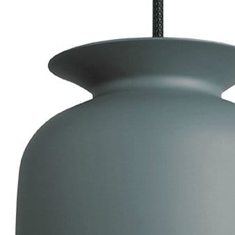 Okrągła lampa sufitowa mała, pigeon grey (jasnoszary) GUBI