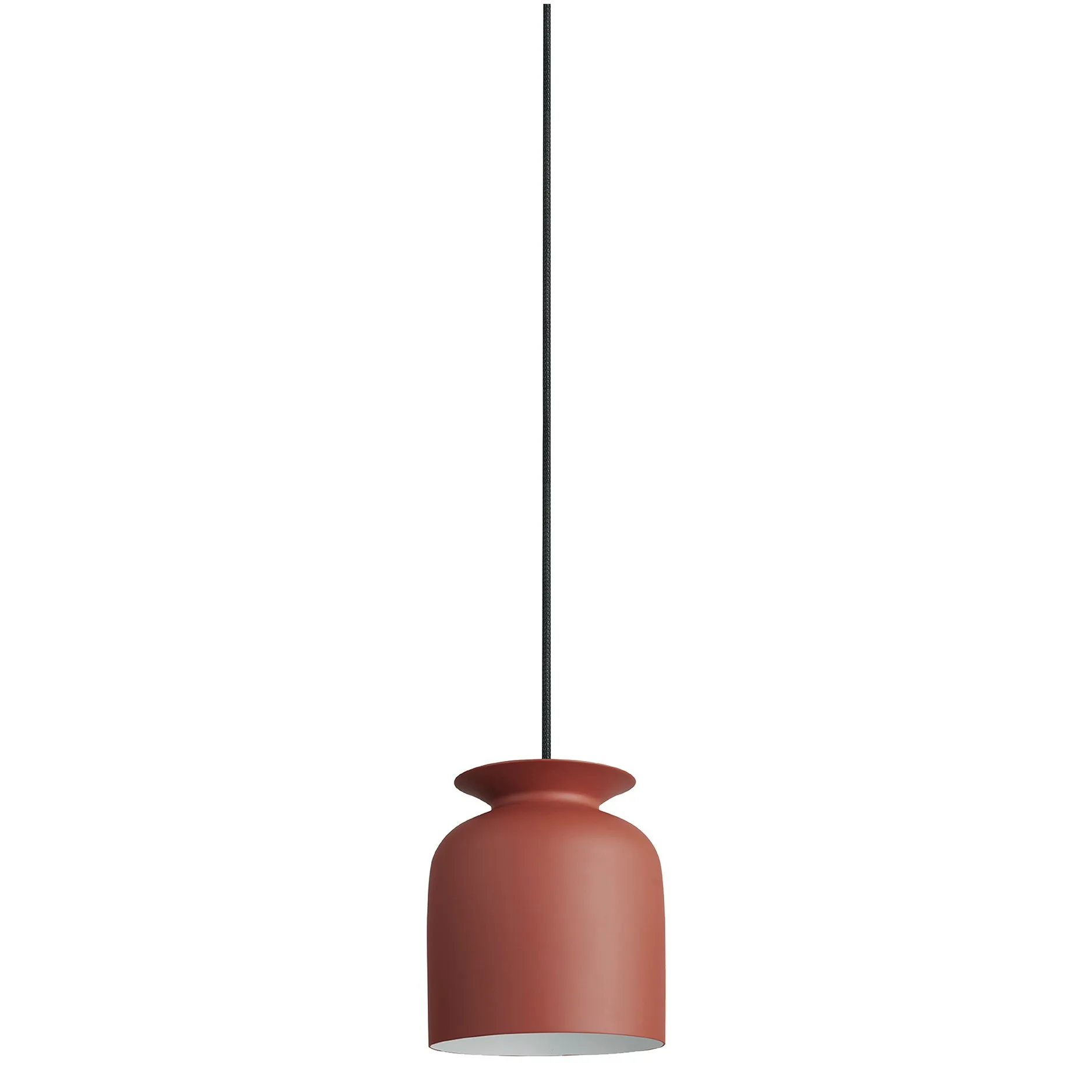 Okrągła lampa sufitowa mała, rusty red (czerwony) GUBI
