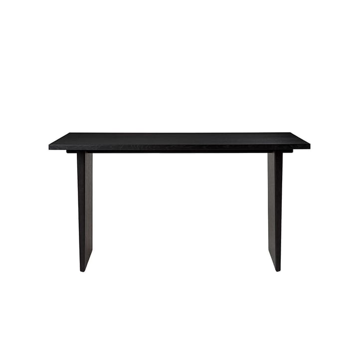 Private biurko - czarny, barwione na czarno dąb - GUBI