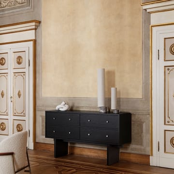 Private sideboard - czarny, barwione na czarno dąb - GUBI