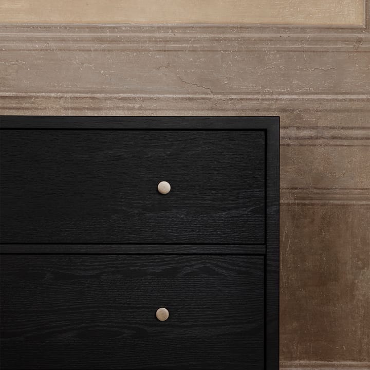 Private sideboard, czarny, barwione na czarno dąb GUBI