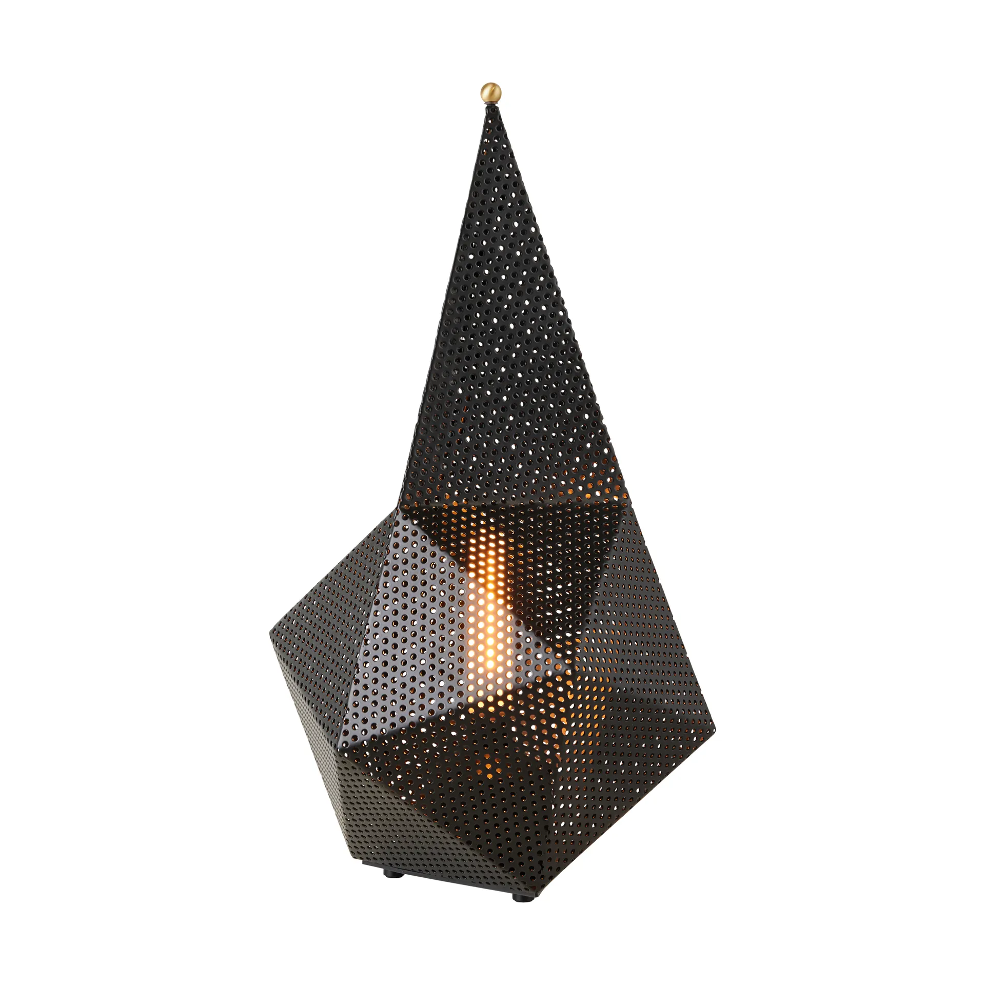 Przenośna lampa Bagdad, Soft black semi matt GUBI