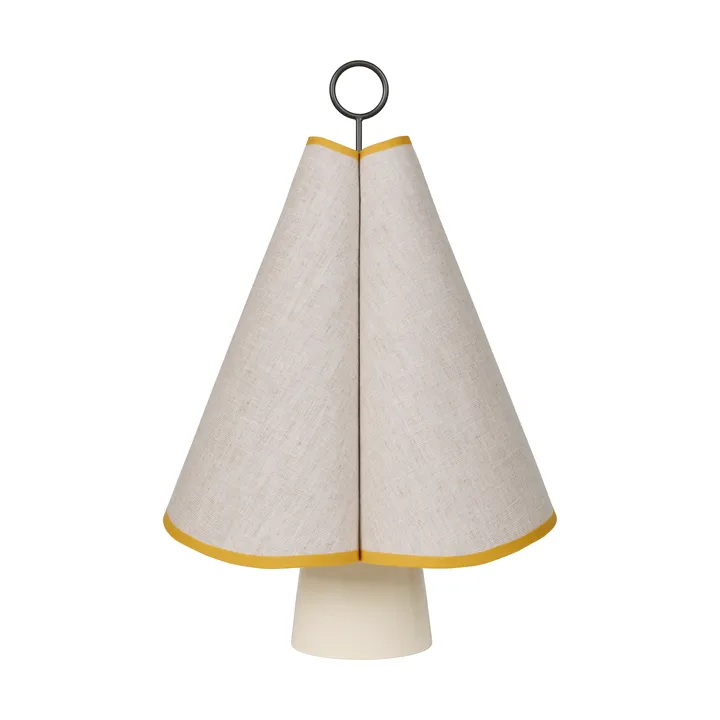 Przenośna lampa stołowa Hornbæk - Poppy yellow - GUBI
