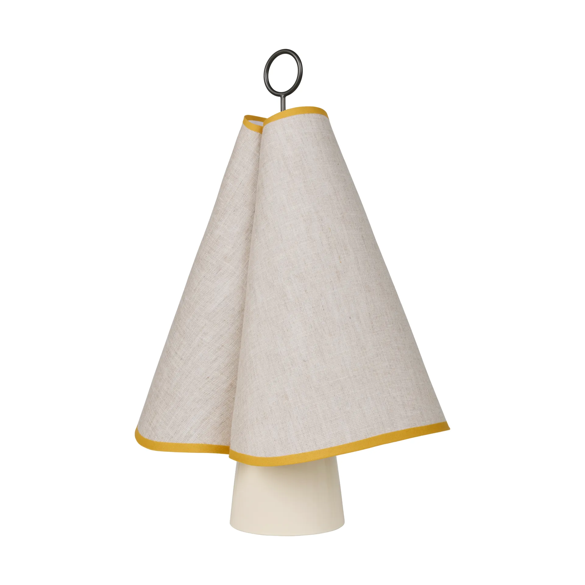Przenośna lampa stołowa Hornbæk, Poppy yellow GUBI
