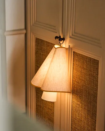 Przenośna lampa stołowa Hornbæk - Poppy yellow - GUBI