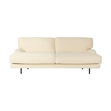 Sofa 2-osobowa Flaneur - Bouclé-matowy - GUBI
