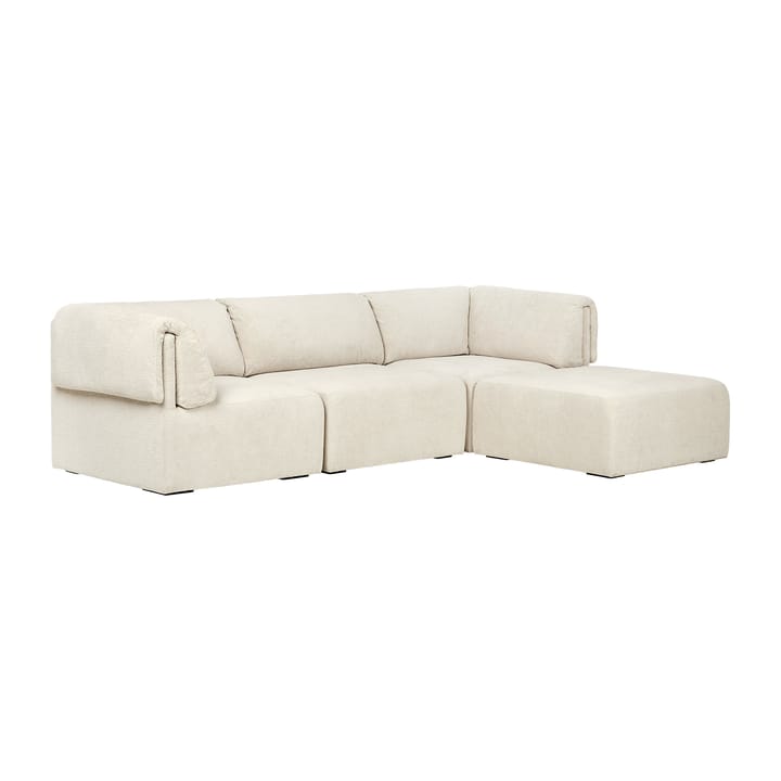 Sofa 3-osobowa Wonder z szezlongiem 280x185 cm - Mumble 02 - GUBI