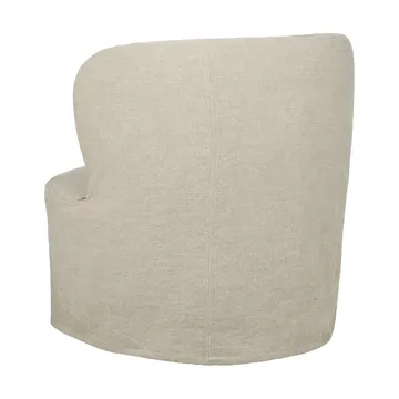 Stay Slipcover fotel lounge - Linen 0023, mały - GUBI