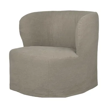 Stay Slipcover fotel lounge - Linen 0024, duży - GUBI