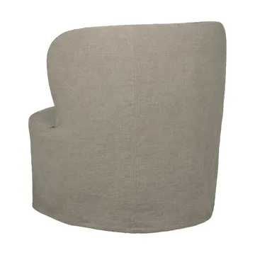 Stay Slipcover fotel lounge - Linen 0024, mały - GUBI