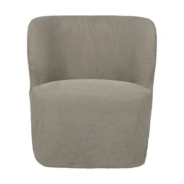 Stay Slipcover fotel lounge - Linen 0024, mały - GUBI