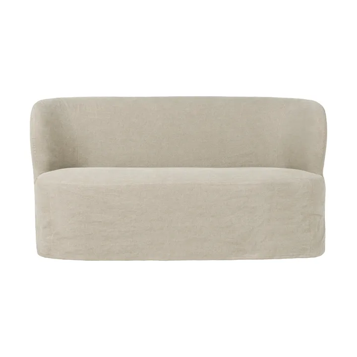 Stay Slipcover sofa - Linen 0023, 150x70 cm, 2-osobowe - GUBI