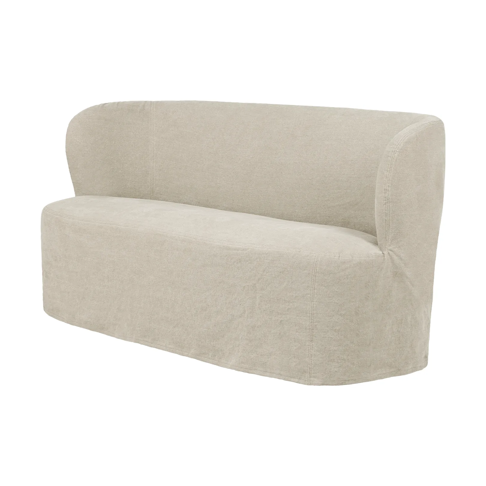Stay Slipcover sofa, Linen 0023, 150x70 cm, 2-osobowe GUBI