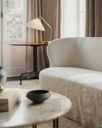 Stay Slipcover sofa - Linen 0023, 150x70 cm, 2-osobowe - GUBI