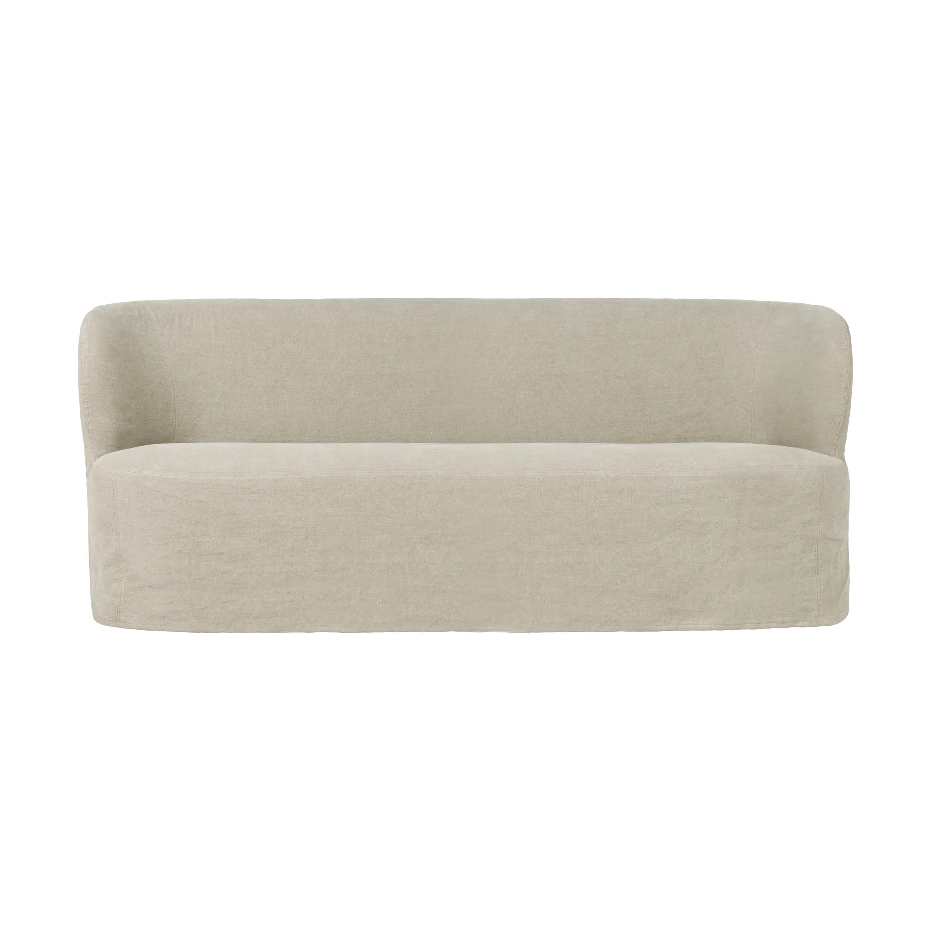 Stay Slipcover sofa, Linen 0023, 190x95 cm, 2,5-osobowa sofa GUBI