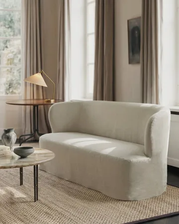 Stay Slipcover sofa - Linen 0023, 190x95 cm, 2,5-osobowa sofa - GUBI