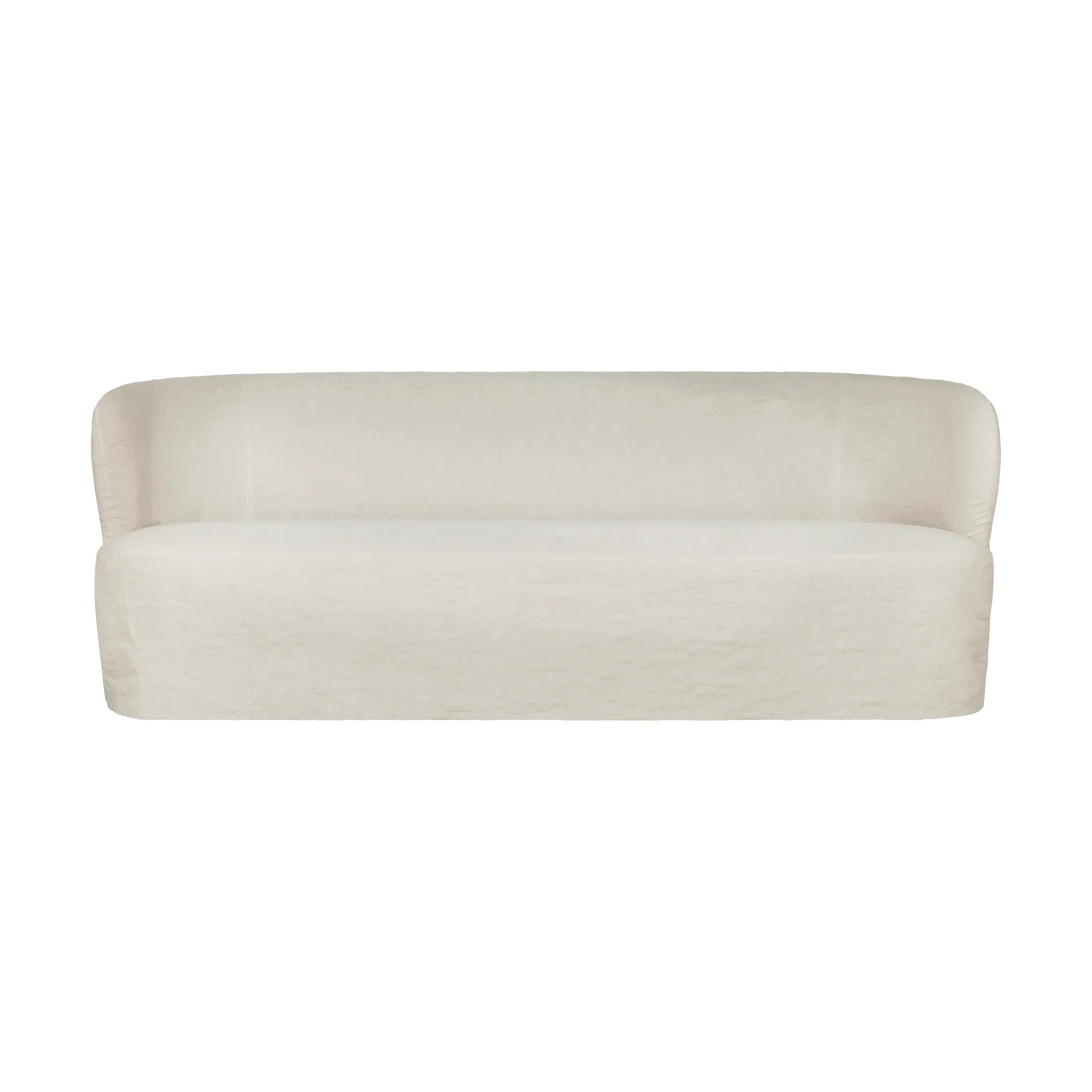 Stay Slipcover sofa, Linen 0023, 220x95 cm, 3-osobowa GUBI