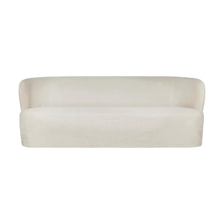 Stay Slipcover sofa - Linen 0023, 220x95 cm, 3-osobowa - GUBI