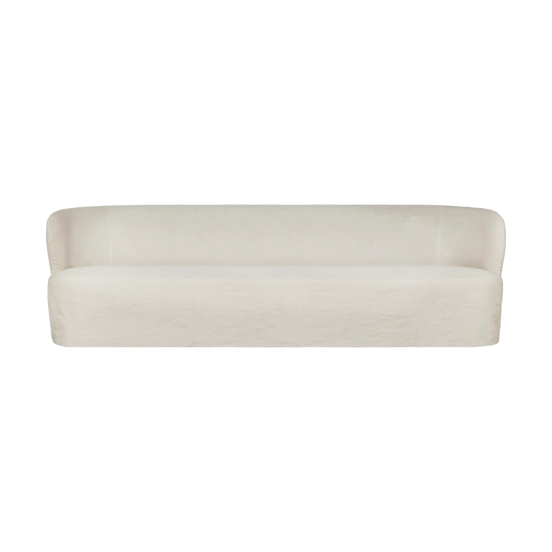 Stay Slipcover sofa, Linen 0023, 260x95 cm, 4-osobowa sofa GUBI