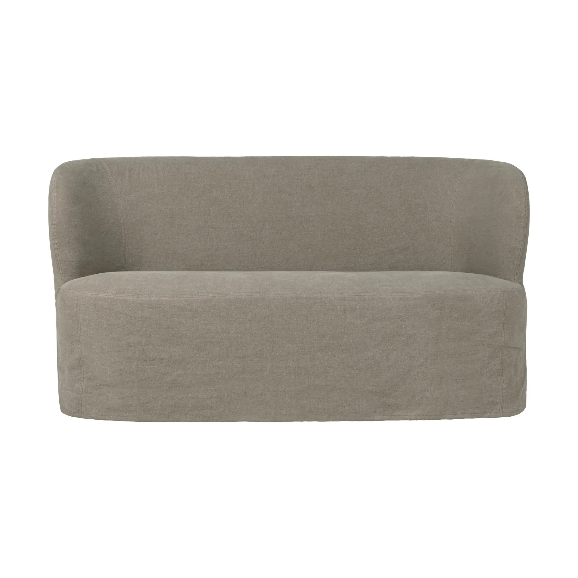 Stay Slipcover sofa, Linen 0024, 150x70 cm, 2-osobowa GUBI