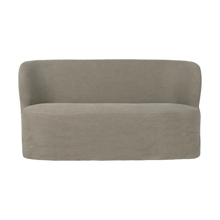 Stay Slipcover sofa - Linen 0024, 150x70 cm, 2-osobowa - GUBI