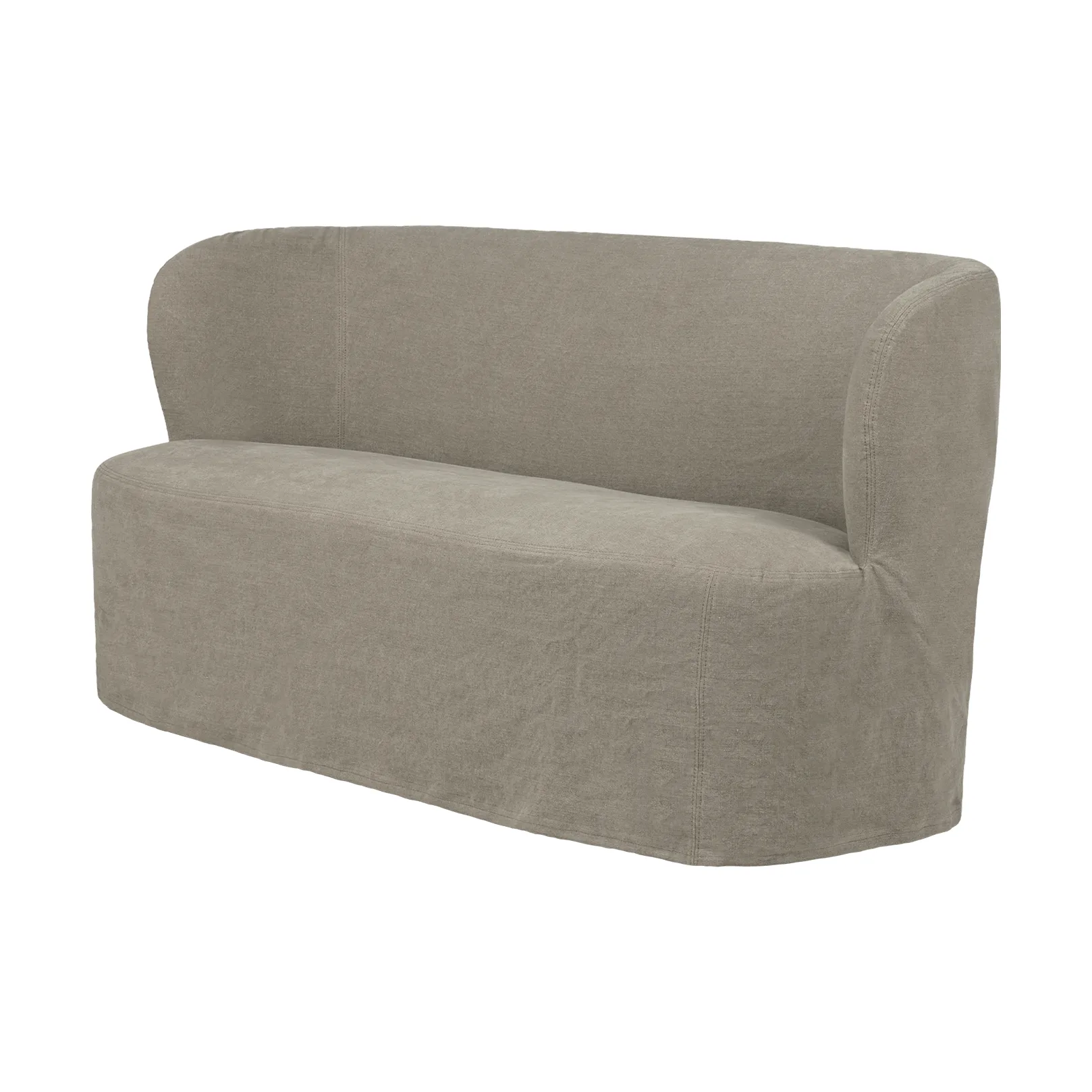 Stay Slipcover sofa, Linen 0024, 150x70 cm, 2-osobowa GUBI
