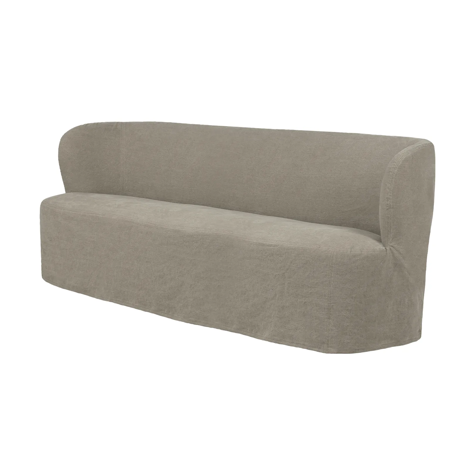 Stay Slipcover sofa, Linen 0024, 190x70 cm, 2,5-osobowa GUBI