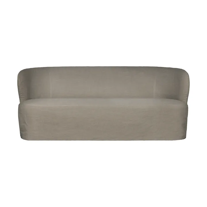 Stay Slipcover sofa - Linen 0024, 190x95 cm, 2,5-miejscowa - GUBI