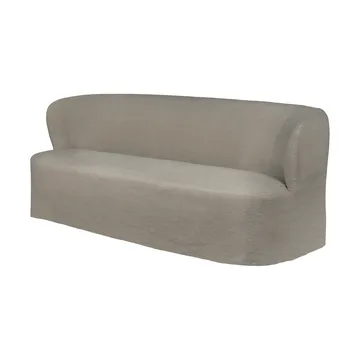 Stay Slipcover sofa - Linen 0024, 190x95 cm, 2,5-miejscowa - GUBI