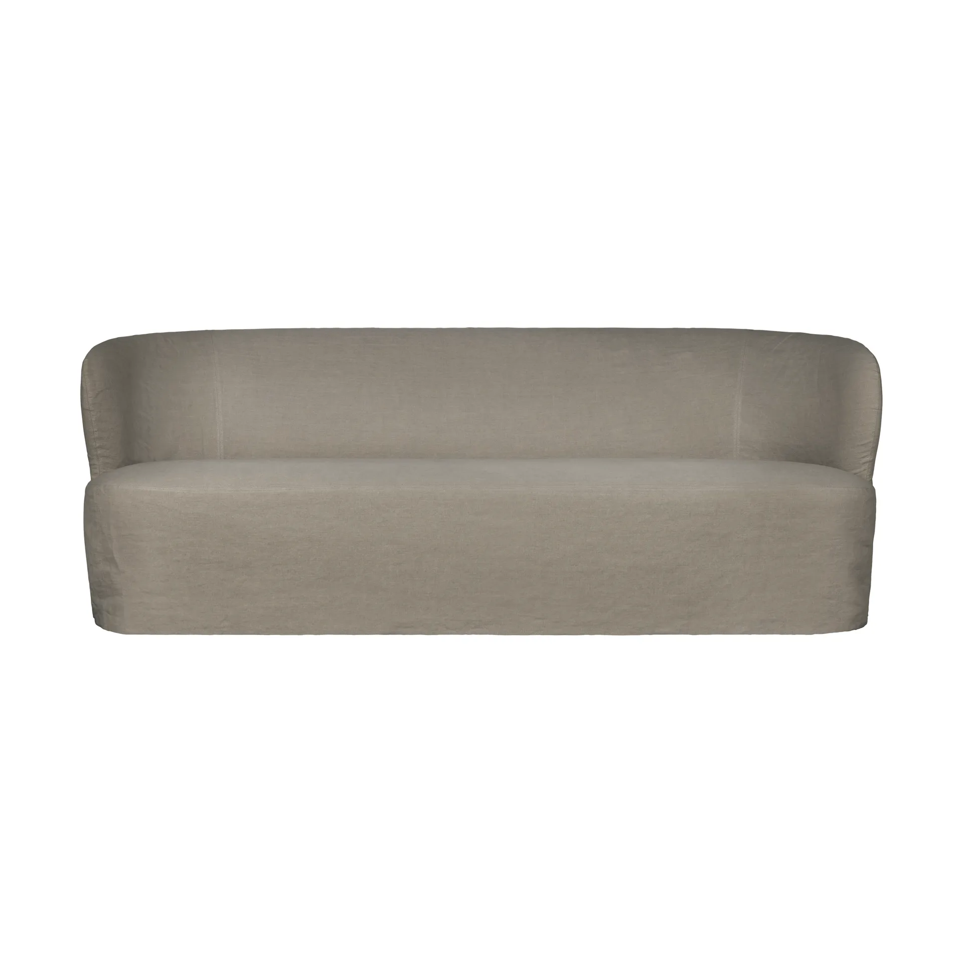 Stay Slipcover sofa, Linen 0024, 220x95 cm, 3-miejscowa GUBI